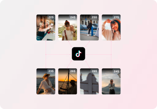 Published content grid screenshot